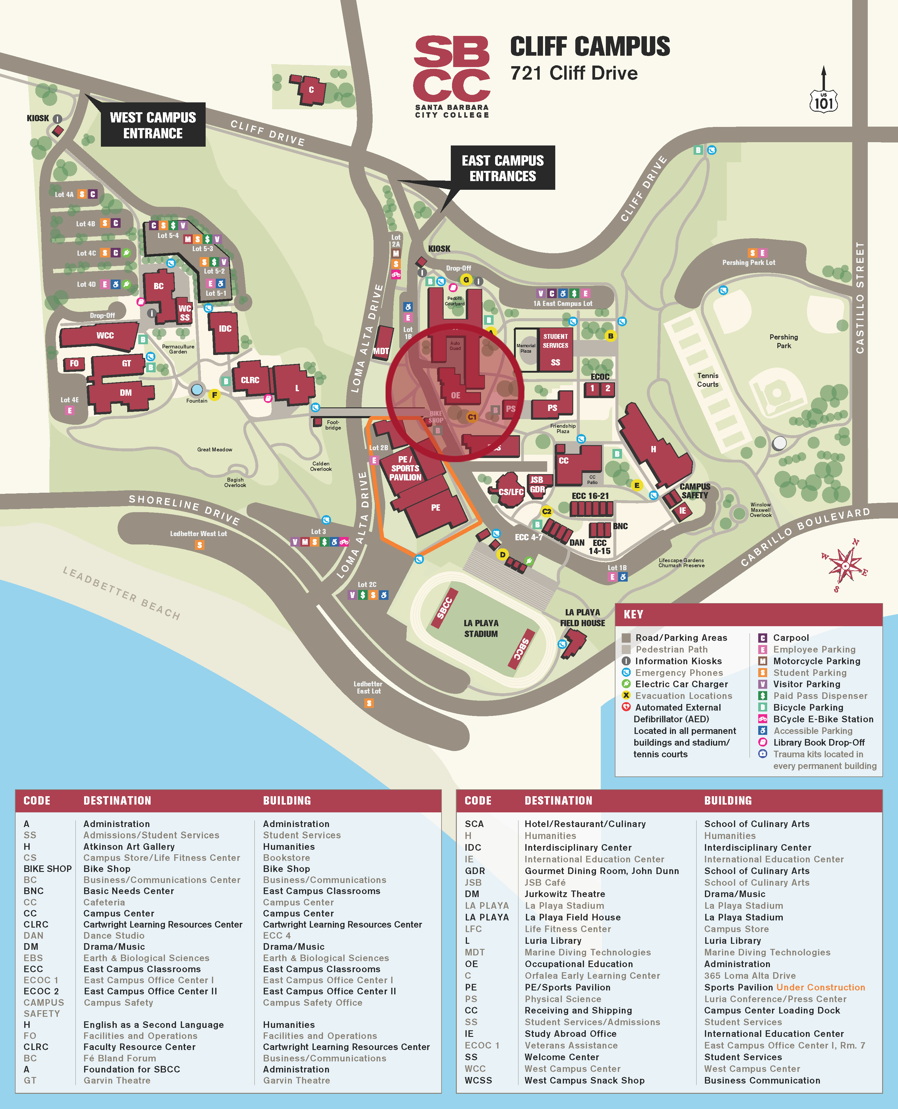 Occupational Education Location